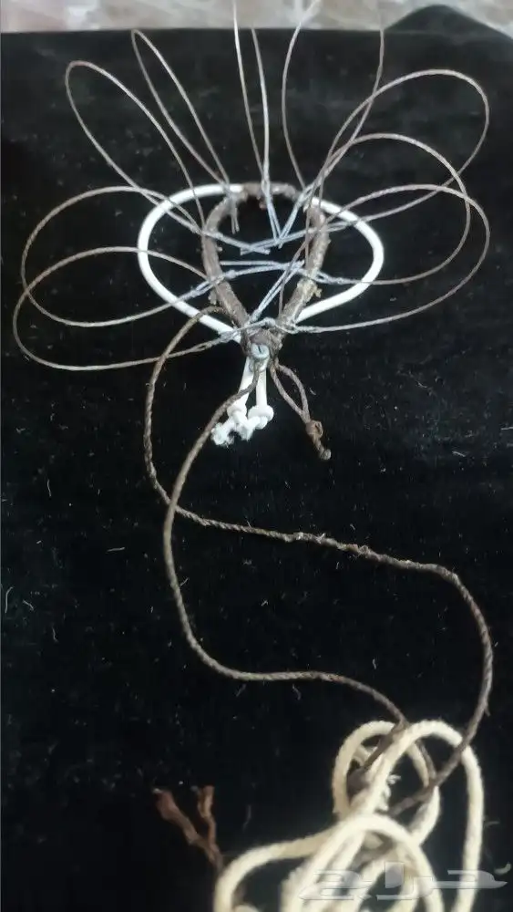 شبك طرح الصقور حياكه يدوي اصلي 30