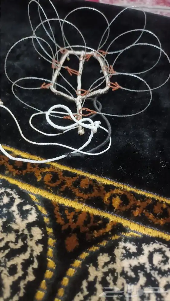 شبك طرح الصقور حياكه يدوي اصلي 39