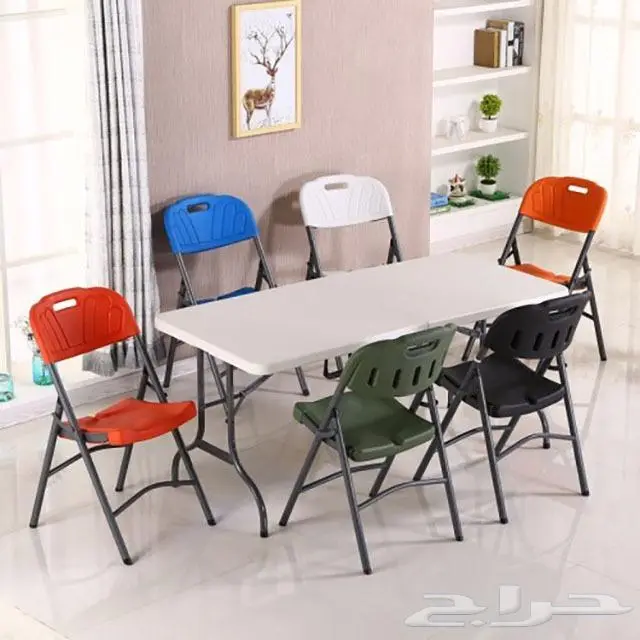 طاولة طعام قابلة للطي .. للمساحات المحدودة 0