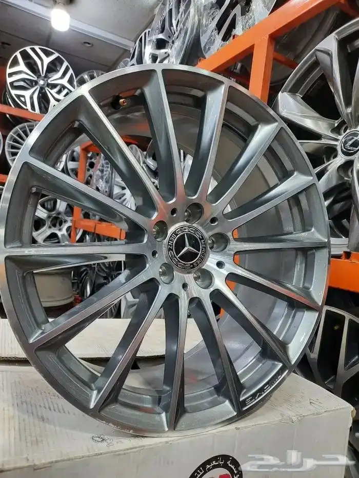 جنوط مرسيدس اليخت مقاس 20 مع الكفرات الوكاله شدبلد 0