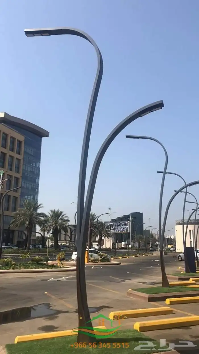 اعمدة أناره مضلع دائرية الشكل أعمده جماليه 86