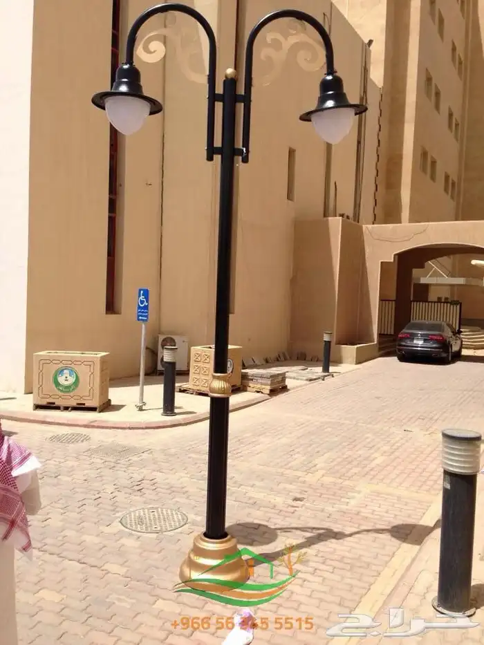 اعمدة أناره مضلع دائرية الشكل أعمده جماليه 34