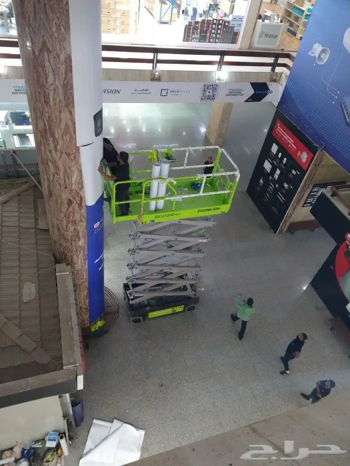سيزر لفت للايجار سيزرلفت للايجار scissor lift for rent 0