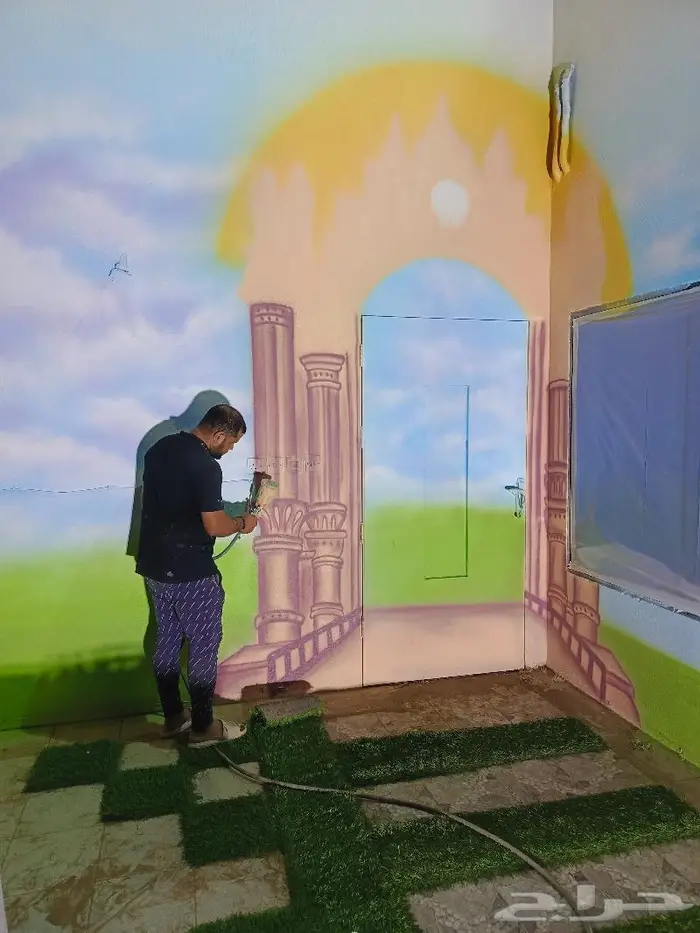 خطاط ورسام سكاكا 5
