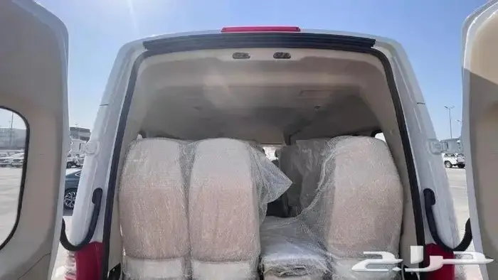 باص فتون 18 راكب ديزل سقف عالي قير عادي كاش وتقسيط 2