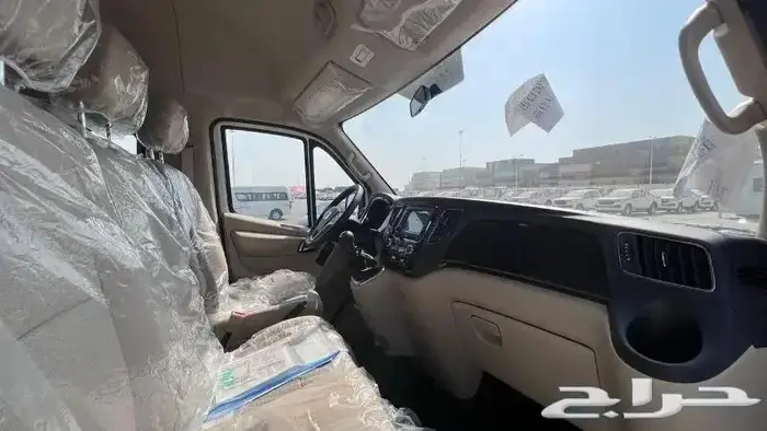 باص فتون 18 راكب ديزل سقف عالي قير عادي كاش وتقسيط 5