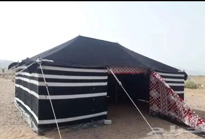 يتوفر بيوت شعر ابيض وسود جميع المقاسات 4