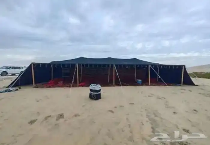 يتوفر بيوت شعر ابيض وسود جميع المقاسات 2