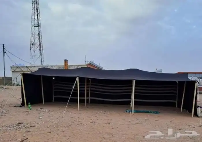 يتوفر بيوت شعر ابيض وسود جميع المقاسات 11