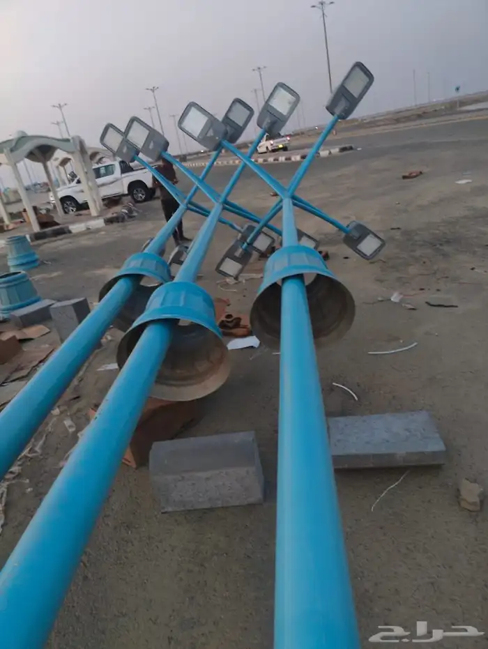 اعمدة أناره مضلع دائرية الشكل أعمده جماليه 74