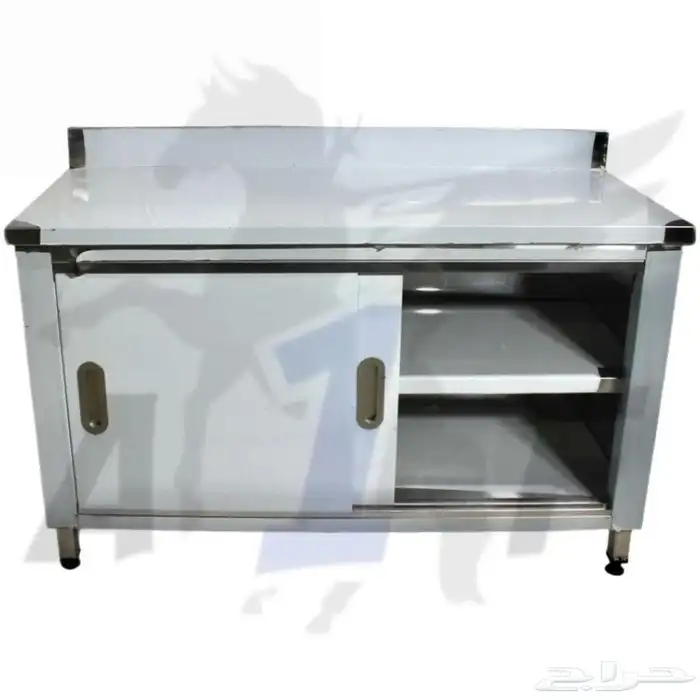 رف تخزين رف جداري طاوله استانلس ستيل ارفف استيل طاولات ستيل 12