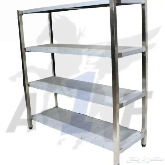 رف تخزين رف جداري طاوله استانلس ستيل ارفف استيل طاولات ستيل 1