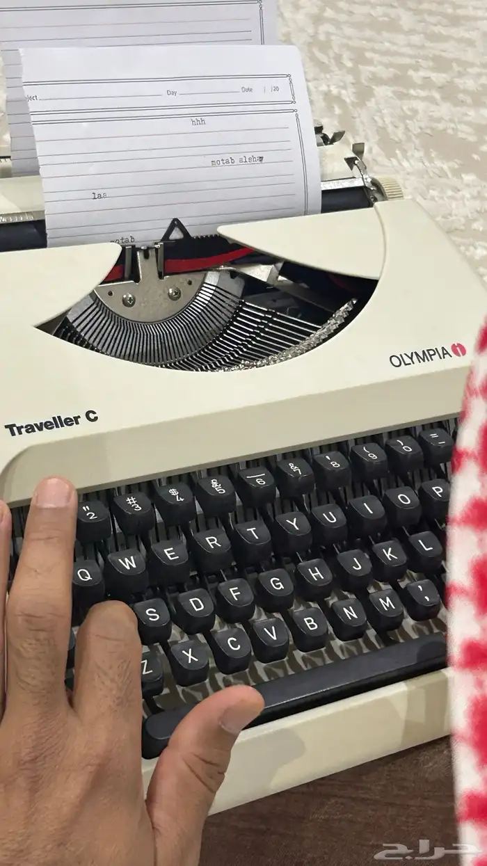 طابعة يدوية قديمة 2