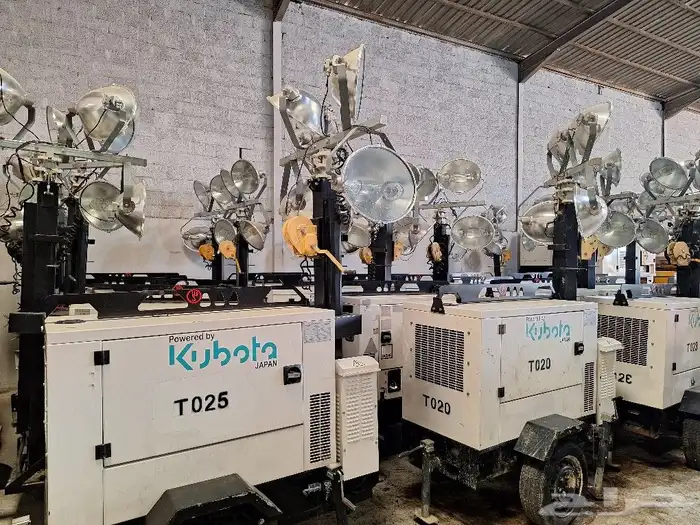 تأجير مولدات كهرباء - تور لايت 0