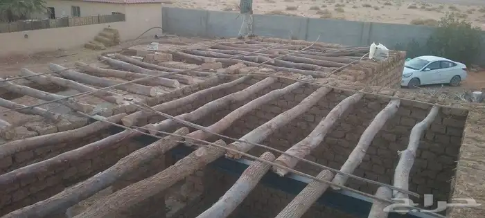 المقولات تراثية وترميم البيوت الطين القديم والسقوف باالخشب و 1