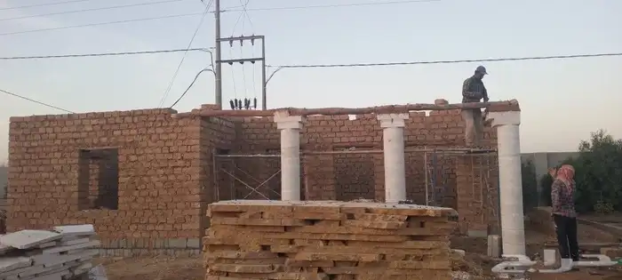 المقولات تراثية وترميم البيوت الطين القديم والسقوف باالخشب و 8