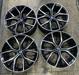 جنوط بي ام الفئه الخامسه530iموديل2021مقاس19اصليه وكاله ب 3