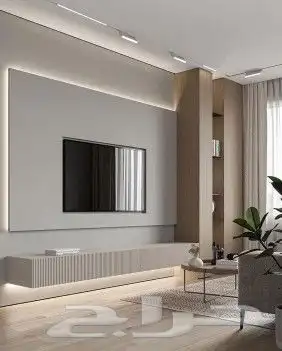 شيبورد ديكور شاشه ارفف نعلات فايبر تكسيات 0