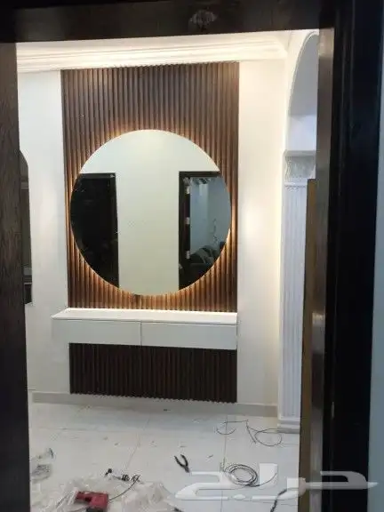 دهانات بديل خشب مرايات خلفيه شاشه 1