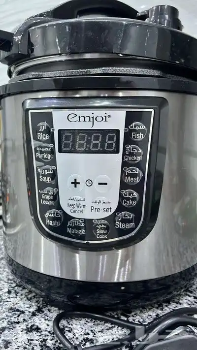 قدر ضغط كهربائي لمساعدتك لإعداد الطعام وطهي الارز 0
