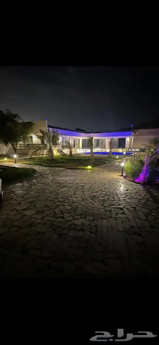 شالية واستراحه للايجار يومي 1300 الرياض 0