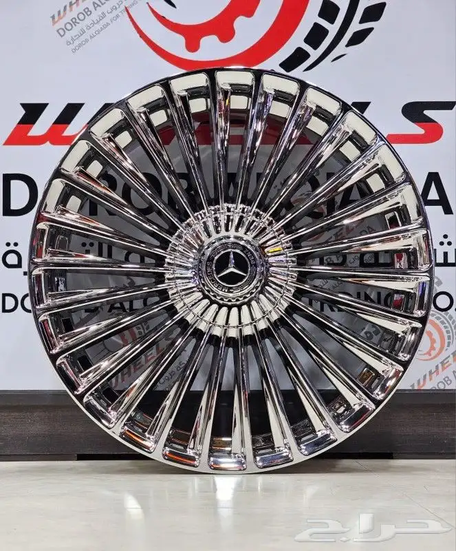 جنوط مرسديس S500 فورجد مقاس 21 3