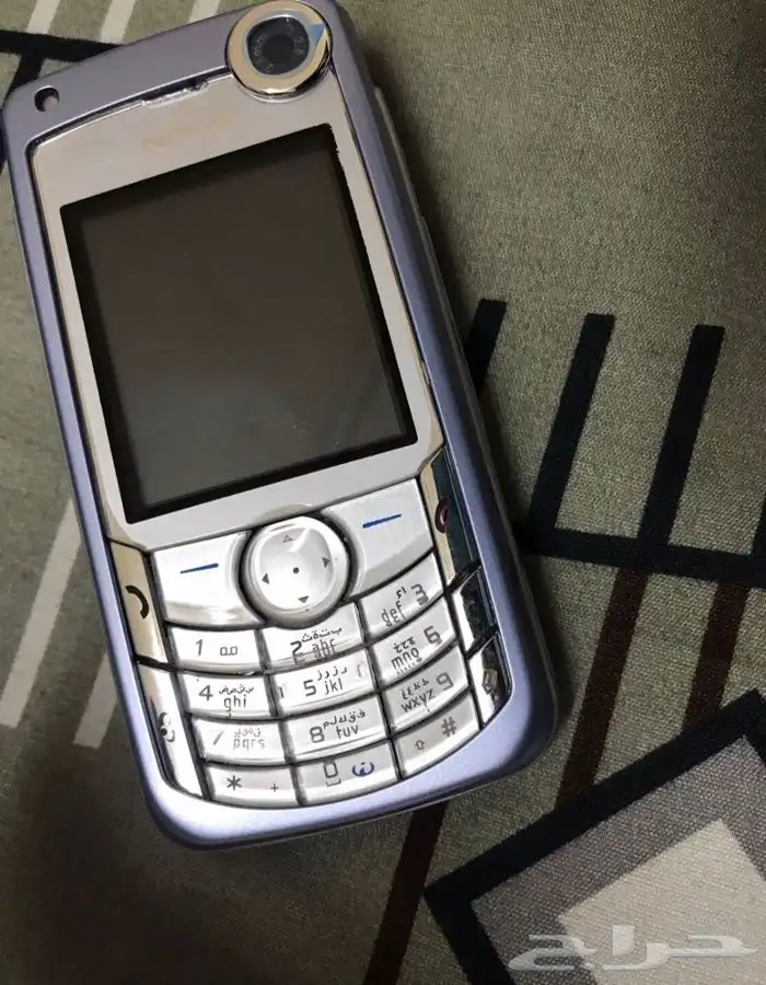 جوال نوكيا 6680 مستخدم نظيف جدا  بكرتونه وسماعاته 0