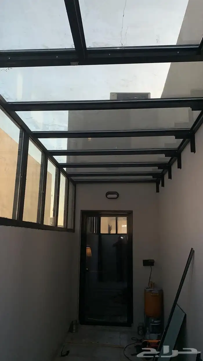 ابواب كلادينج حداده درابزين المنيوم جدة ومكه 47