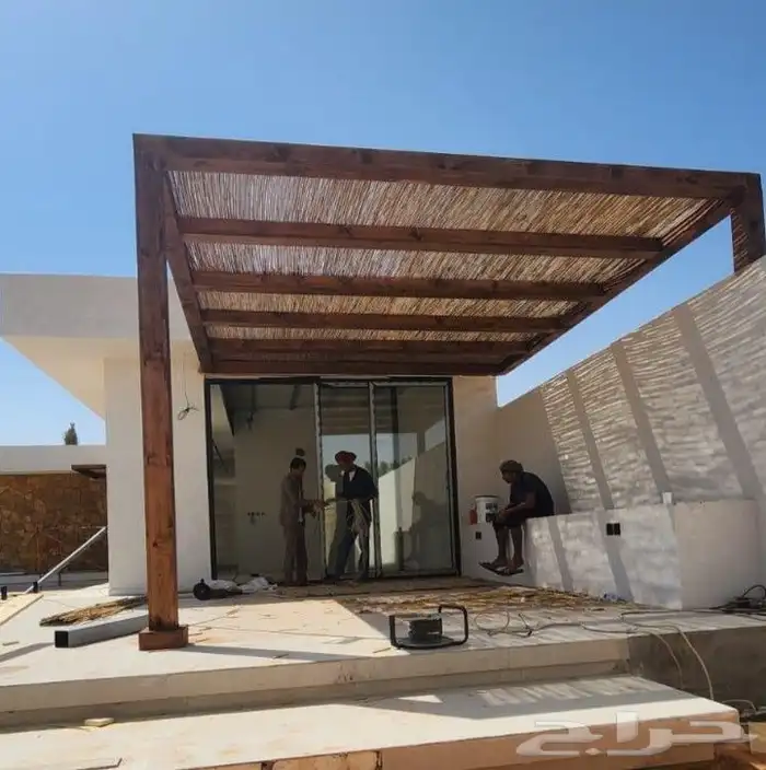 مظلات الخيزران التراثي 1