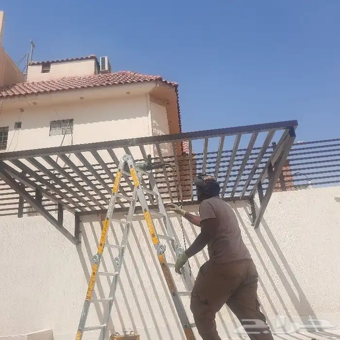 حداد مظلات وسواتر وساندويش بتل 4
