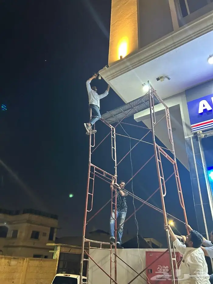 تركيب أدوات السلامة والدفاع المدنى وكاميرات مراقبة cctv 1