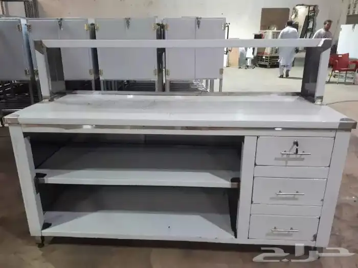 رف تخزين رف جداري طاوله استانلس ستيل ارفف استيل طاولات ستيل 29