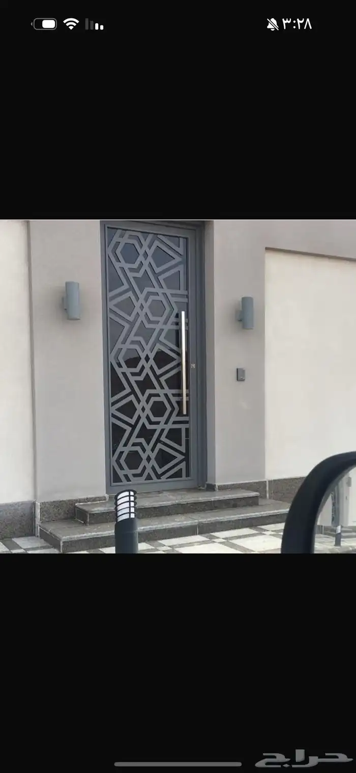 ابواب كلادينج حداده درابزين المنيوم جدة ومكه 19