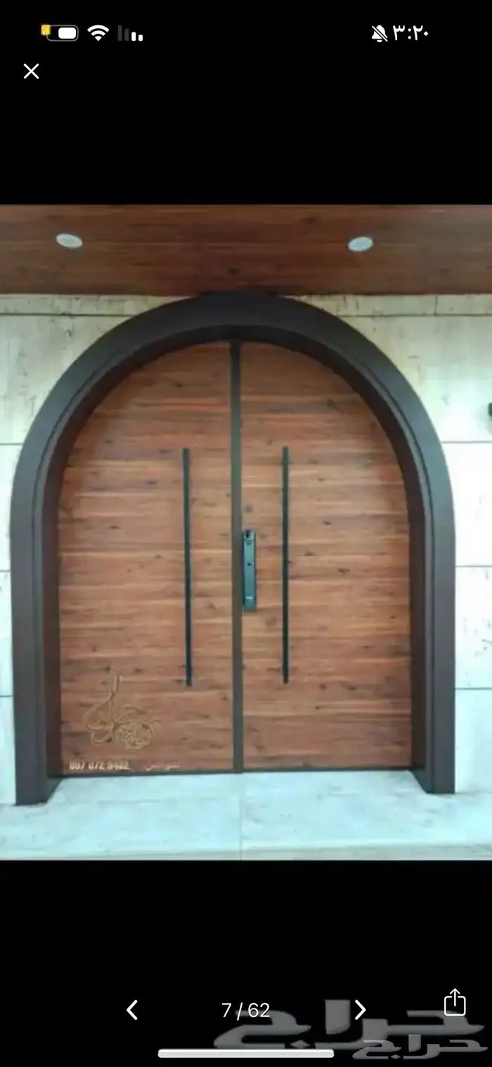 ابواب كلادينج حداده درابزين المنيوم جدة ومكه 40