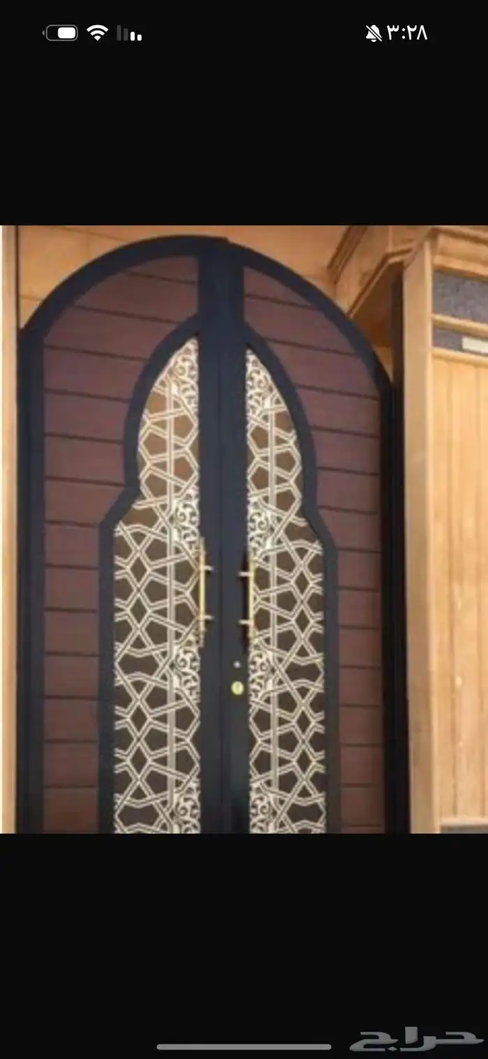 ابواب كلادينج حداده درابزين المنيوم جدة ومكه 17