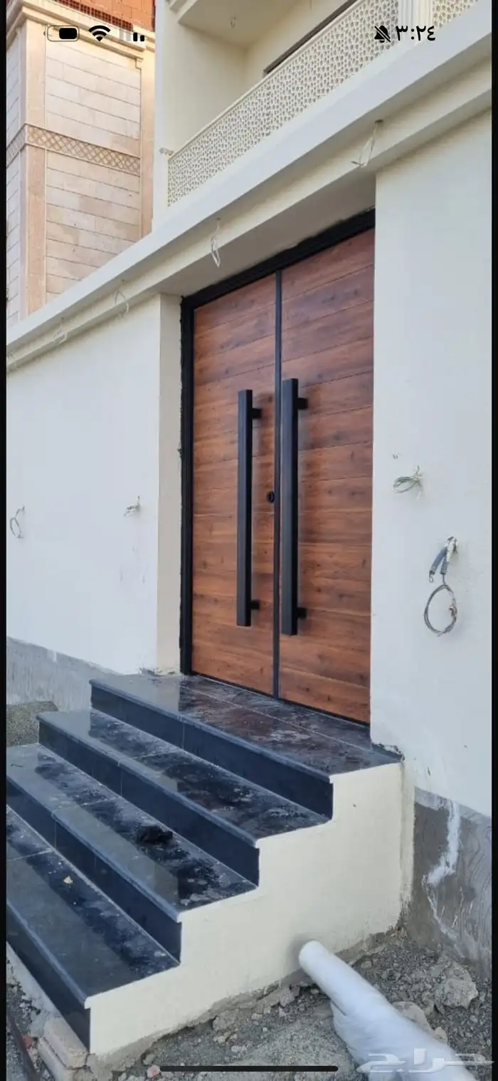 ابواب كلادينج حداده درابزين المنيوم جدة ومكه 38