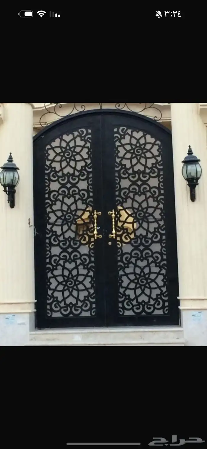 ابواب كلادينج حداده درابزين المنيوم جدة ومكه 32