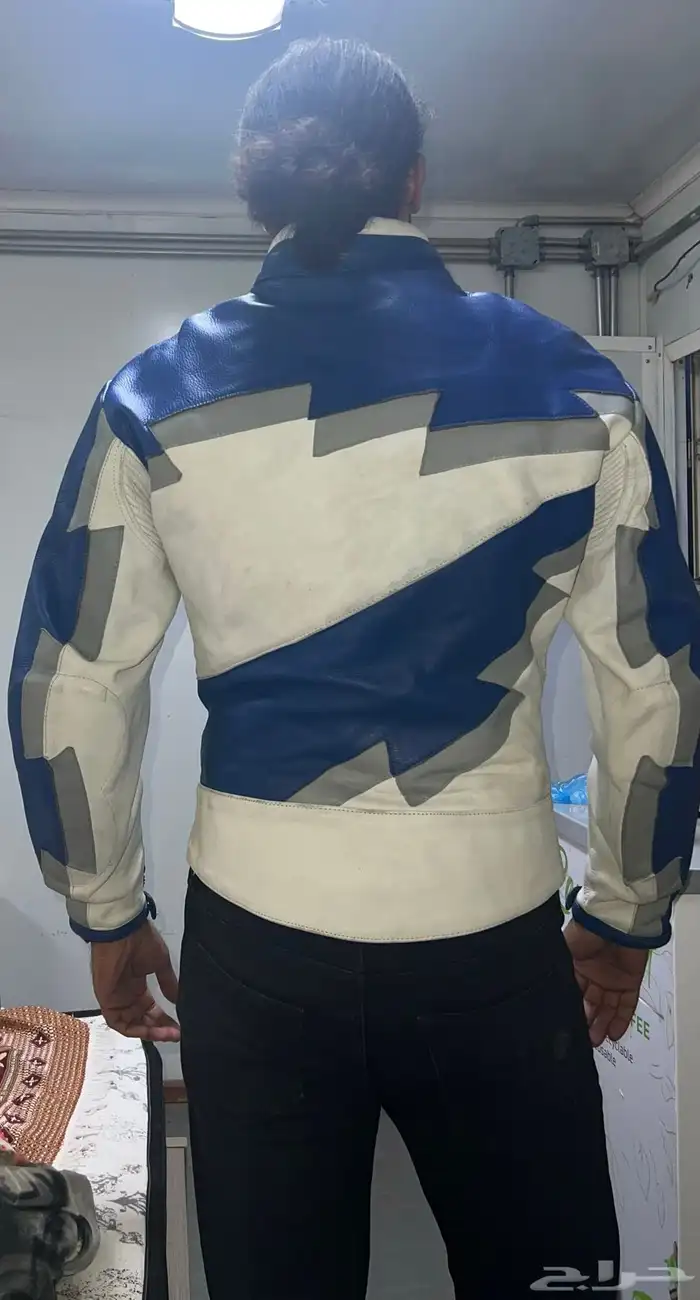 جاكيت جلد طبيعي - Suzuki Racing Leather Jacket 16