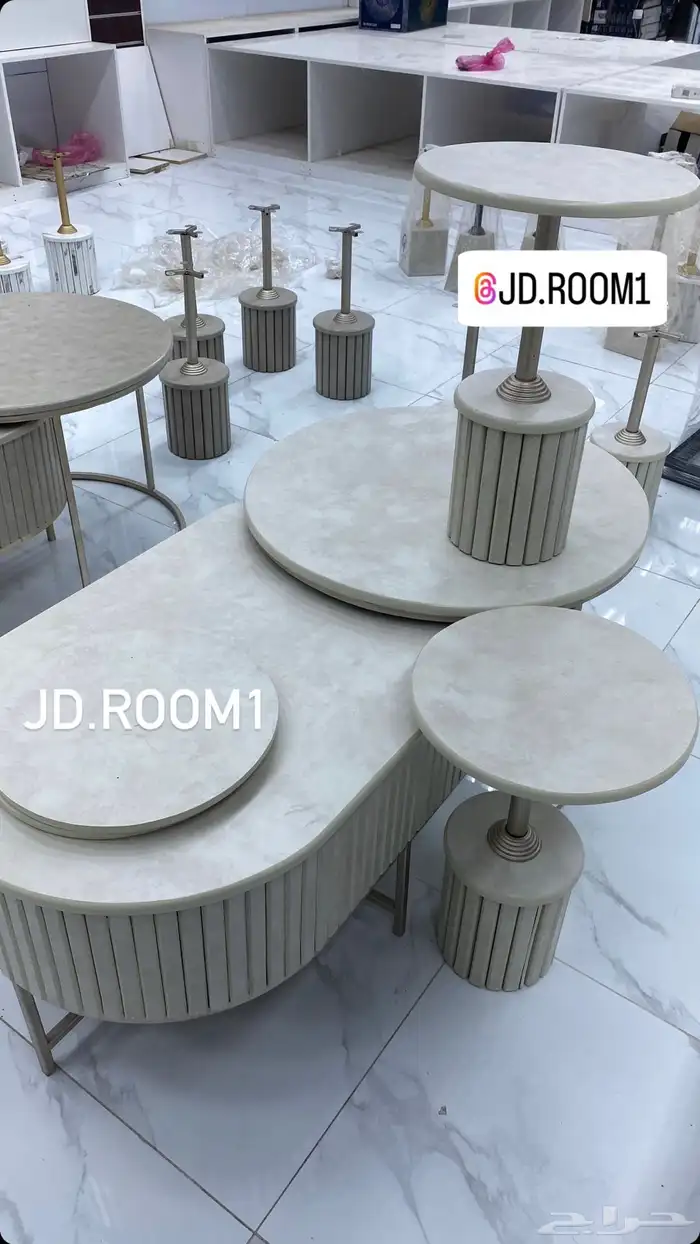 طاولات بديل الحجر 70