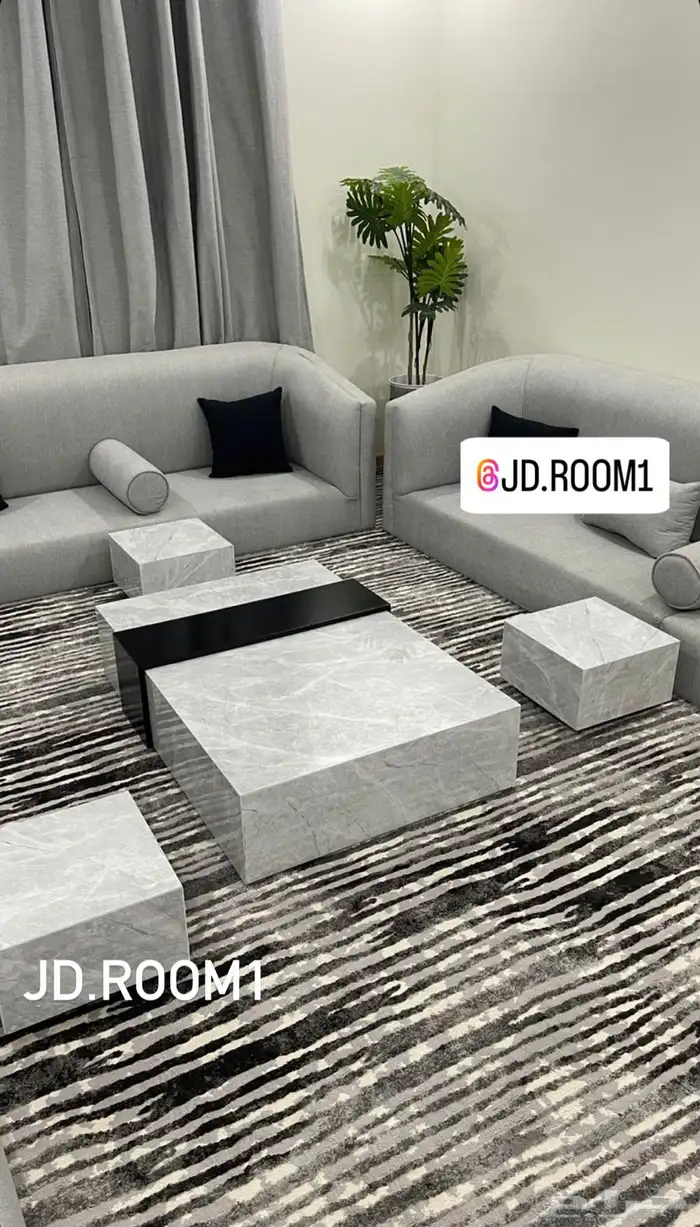 طاولات بديل الحجر 63