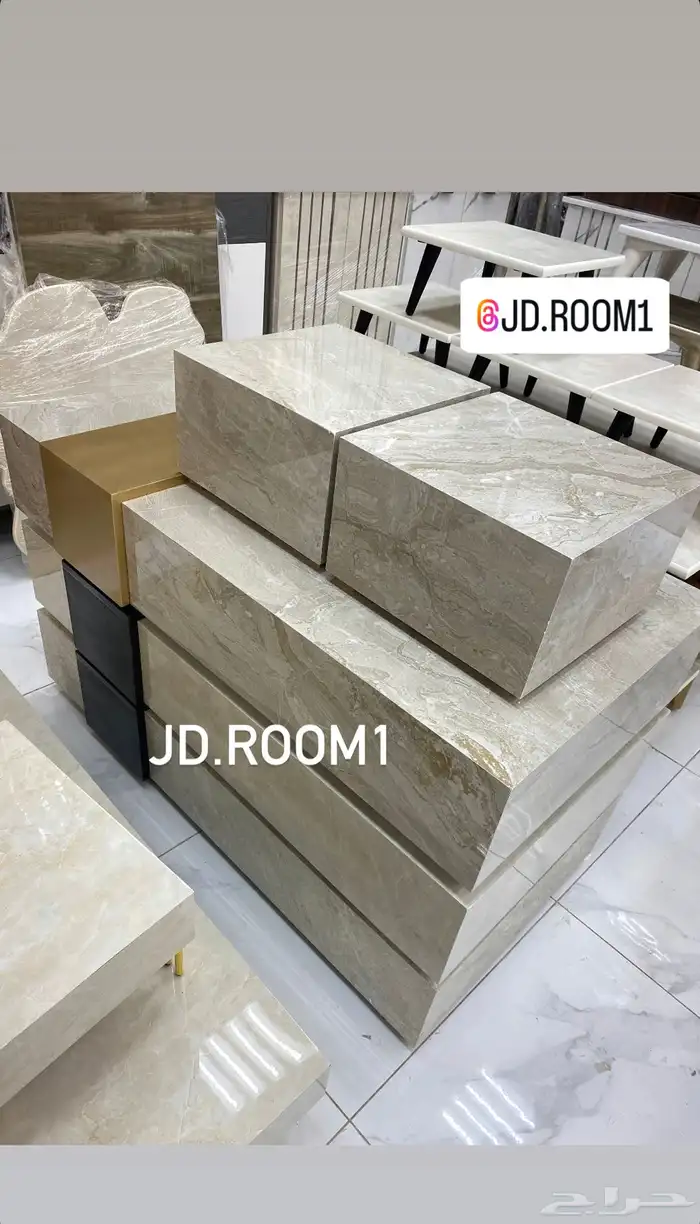 طاولات بديل الحجر 57