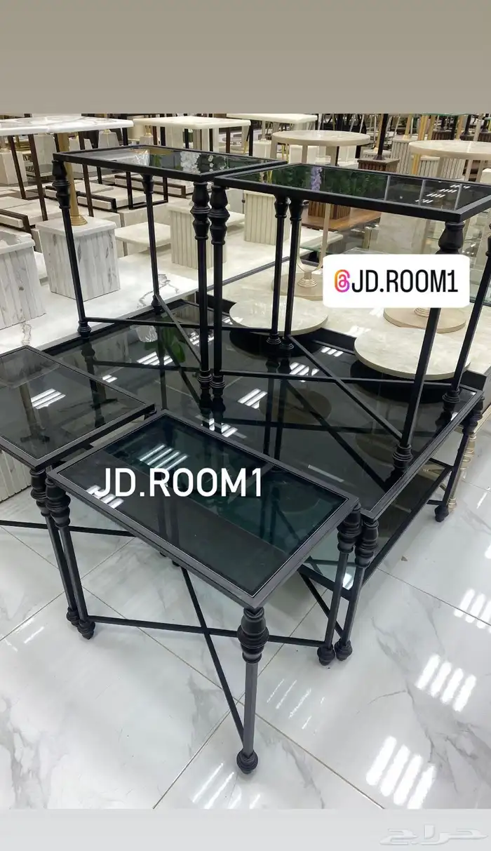 طاولات بديل الحجر 61