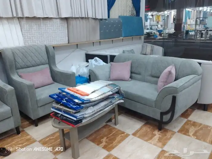 مفروشات الرياض تفصيل جميع انواع الكنب والجلسات الارضي والست 20