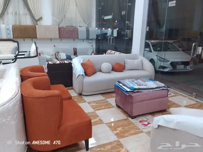 مفروشات الرياض تفصيل جميع انواع الكنب والجلسات الارضي والست 14