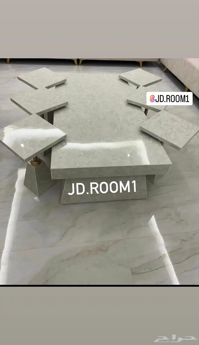 طاولات بديل الحجر 91