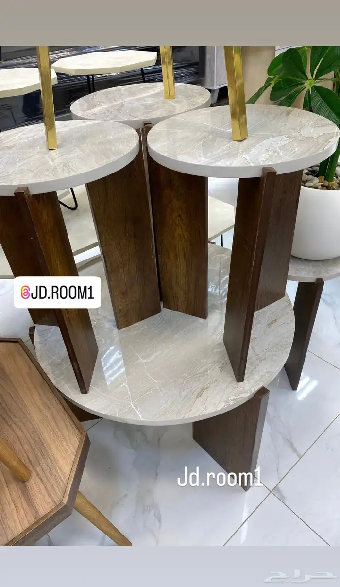 طاولات بديل الحجر 20