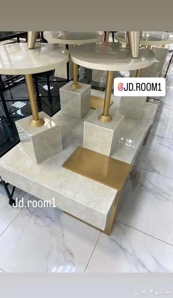 طاولات بديل الحجر 43
