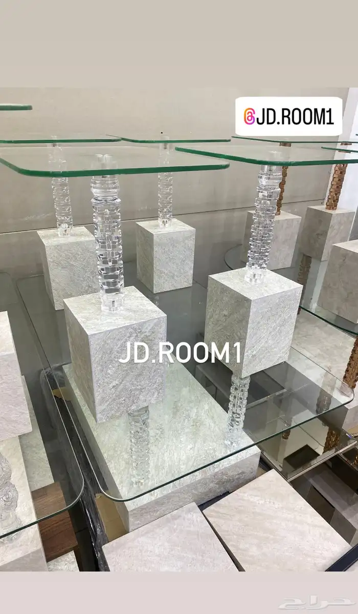 طاولات بديل الحجر 76