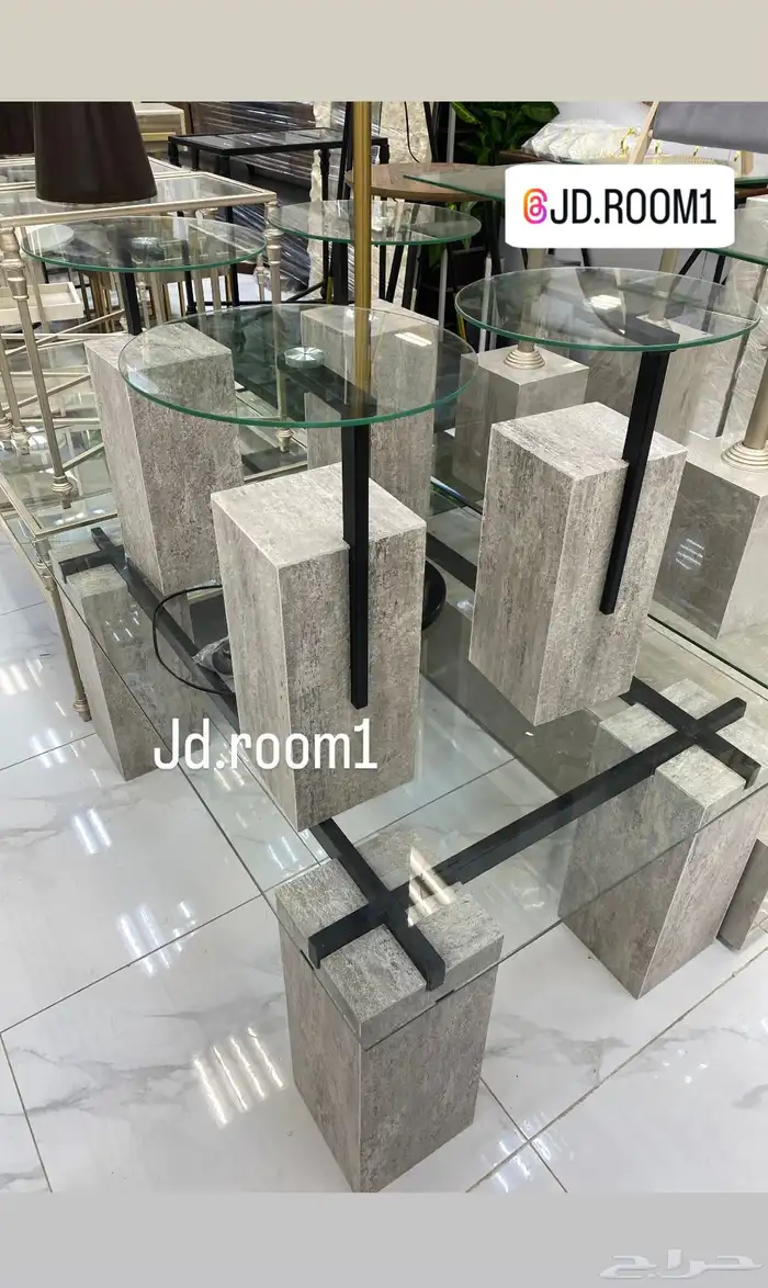 طاولات بديل الحجر 1