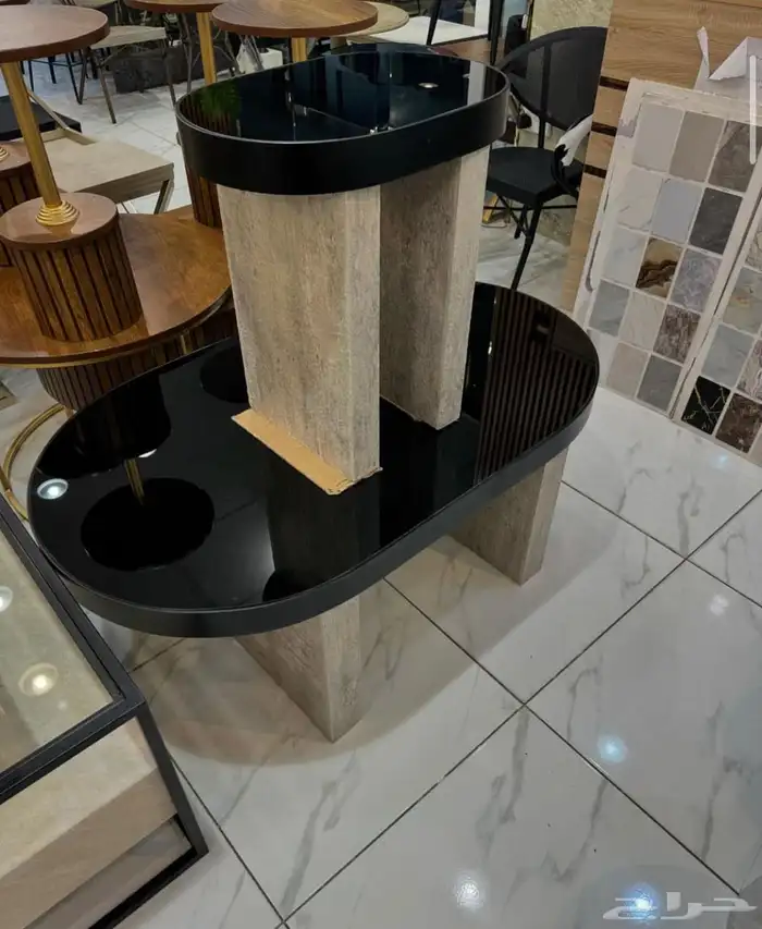 طاولات بديل الحجر 18